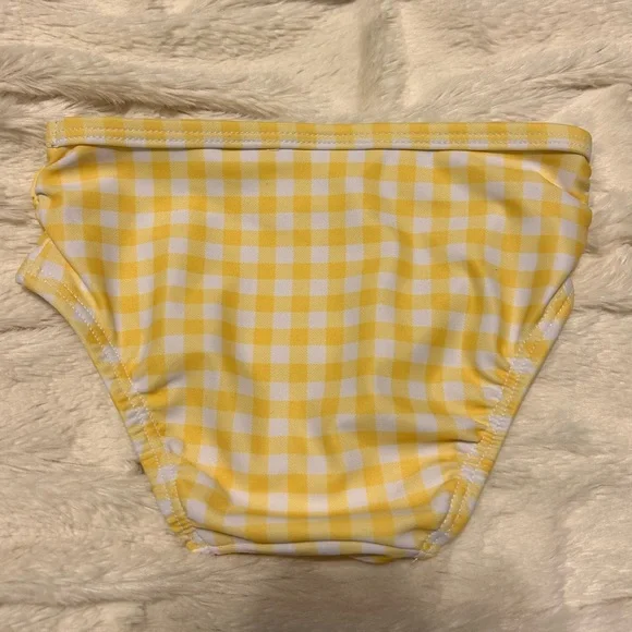 Old Navy 2-Piece Swimsuit and Sun Hat for Baby - Size 3-6M - Picture 5 of 9